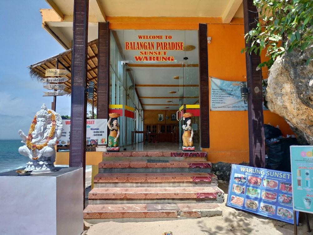 Balangan Paradise Hostel And Restaurant Jimbaran  Exterior photo